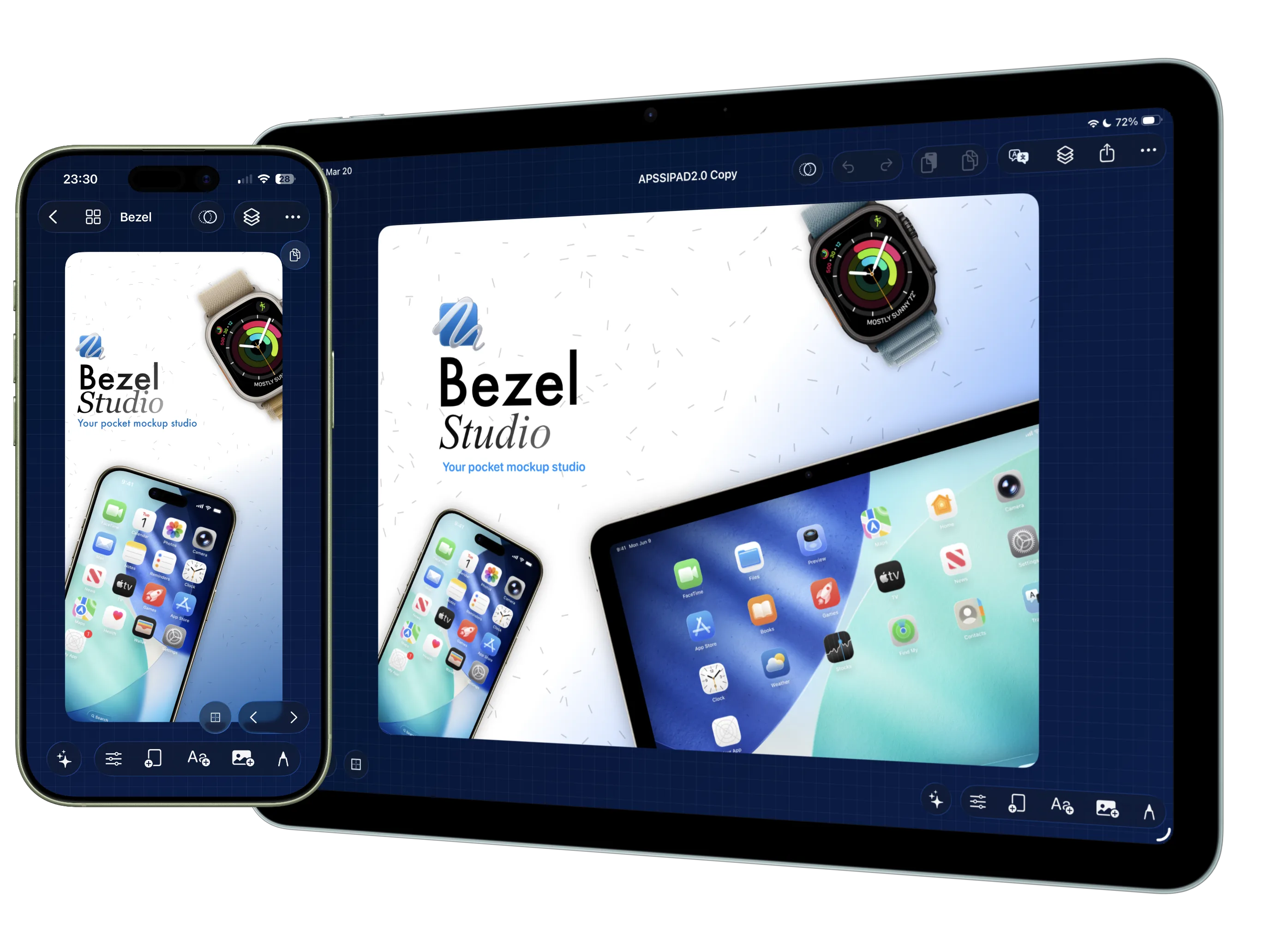Bezel Studio preview