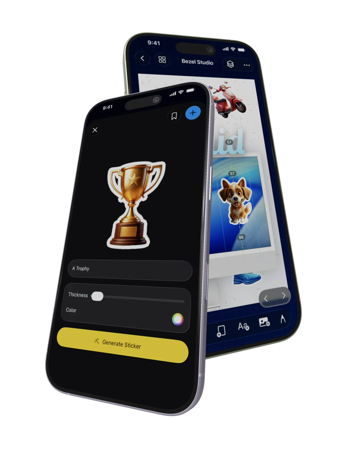 Apple Intelligence sticker asset workflow