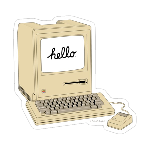 Mac sticker